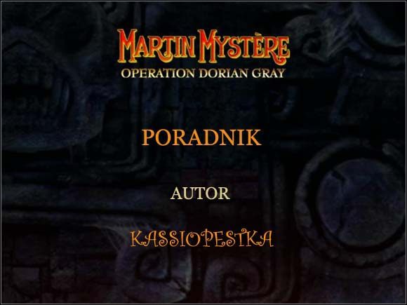 Profesor Martin Mystere - detektyw współpracujący z nowojorską policją, szczególnie przy sprawach dotyczących niecodziennych, by nie rzec paranormalnych zjawisk - zaprasza Cię do udziału w sympatycznej, aczkolwiek jak najbardziej kryminalnej przygodzie - Martin Mystere: Operation Dorian Gray - poradnik do gry