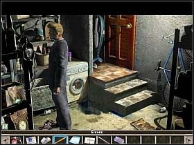 Wewnątrz mężczyzna kieruje się do salonu - 2. Dom Martina | Akt 2 | Martin Mystere Operation Dorian Gray - Martin Mystere: Operation Dorian Gray - poradnik do gry