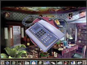 Spenetrowawszy biurko, stwierdza, że w laptopie padła bateria i nie można go uruchomić - 2. Willa profesora | Akt 4 | Martin Mystere Operation Dorian Gray - Martin Mystere: Operation Dorian Gray - poradnik do gry