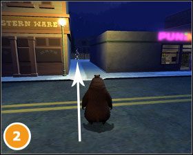 Na zapleczu budynku, znajdują się odznaki, które trzeba pozbierać - [Misje] Pobudka w dziczy (część 1) | Sezon na Misia - Sezon na Misia - poradnik do gry