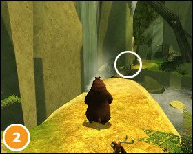 Idąc dalej, natrafimy na dwa kłócące się skunksy - [Misje] Rodzinna sprzeczka | Sezon na Misia - Sezon na Misia - poradnik do gry