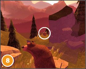 Gdy udamy się dalej, trafimy do przepięknej doliny z malowniczą rzeką - [Misje] Droga pod górę | Sezon na Misia - Sezon na Misia - poradnik do gry