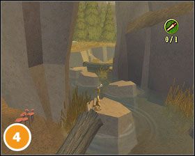 Na końcu drogi natkniemy się na obóz myśliwych #5 , których unieszkodliwiamy sprawdzoną metodą zwabiania oponentów w pułapki - [Misje] Prawie jak kaczka | Sezon na Misia - Sezon na Misia - poradnik do gry