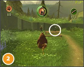 Idąc dalej straszymy napotkanych ludzi, przechodzimy przez malowniczy wodospad i wchodzimy do jaskini - [Misje] Tama bobra | Sezon na Misia - Sezon na Misia - poradnik do gry