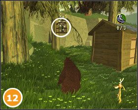 Drugi skunks ukrywa się na tym samym tarasie, gdzie stoi toaleta #13 - [Misje] Tama bobra | Sezon na Misia - Sezon na Misia - poradnik do gry