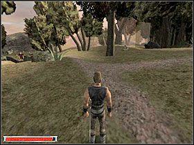 Teraz odbij w lewo i podążaj wzdłuż drogi - Witamy w Koloni (3) | Rozdział 1 | Gothic - Gothic - poradnik do gry