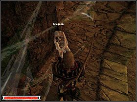 Po walce nie zapomnij o przeszukaniu ciała martwego strażnika świątynnego (obrazek z lewej) - Starożytna magia (1) | Rozdział 3 | Gothic - Gothic - poradnik do gry