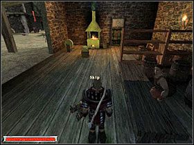 Od magów (obrazek z lewej) możesz udać się do Skipa, ale musisz uważać na Stone - Starożytna magia (9) | Rozdział 3 | Gothic - Gothic - poradnik do gry