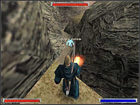 Pierwsze dwa golemy to bułka z masłem - Xardas (1) | Rozdział 4 | Gothic - Gothic - poradnik do gry