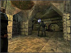 Pierwsze dwa przełączniki przyzwą po demonie (obrazek z lewej) - Strażnicy portalu (3) | Rozdział 5 | Gothic - Gothic - poradnik do gry