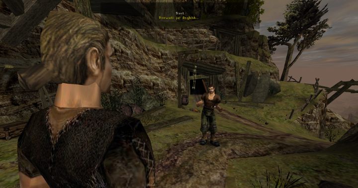 Już na samym początku spotkasz nowych bohaterów. - Mroczne Tajemnice - mod do Gothic - Gothic - poradnik do gry