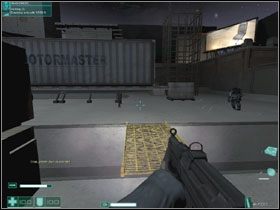 Startujemy idąc w prawo, prosto i dwa razy skręcając w lewo, jedyną możliwą drogą - Holiday | Interwał 02 | FEAR Extraction Point - F.E.A.R.: Extraction Point - poradnik do gry