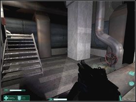 Ponownie przemierzamy tunele, po czym znajdziemy się w sporej sali #1 - L (1) | Interwał 03 | FEAR Extraction Point - F.E.A.R.: Extraction Point - poradnik do gry