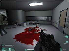 Klikamy w panel sterowania #1 i przechodzimy przez nowo utworzone przejście - Złośliwość (1) | Interwał 05 i 06 (Epilog) | FEAR Extraction Point - F.E.A.R.: Extraction Point - poradnik do gry