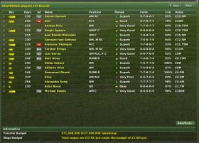 6 - Menu menedżera - Przygotowania - Football Manager 2007 - poradnik do gry