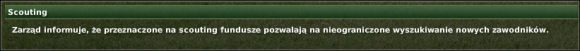 Scouting/ Scouting - ewentualne restrykcje odnośnie działań skautów - Zarząd - Przygotowania - Football Manager 2007 - poradnik do gry