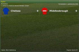 Ogólne (Overwiev) - plansza, która jest widoczna, jeśli zrezygnujemy z podglądu boiska - Rozgrywanie meczu cz.1 - Football Manager 2007 - poradnik do gry