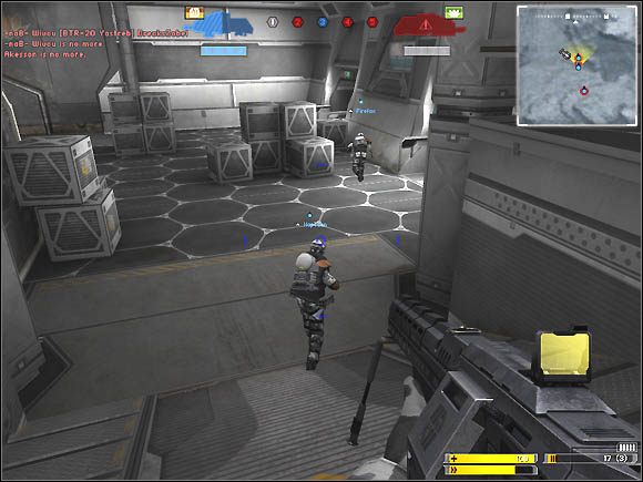 Pod koniec rundy, obserwujemy nasze (i w sumie nie tylko nasze) dzieło - wybuchającego Titana - Założenia trybu Titan cz.2 | Tryb Titan i Conquest | Battlefield 2142 - Battlefield 2142 - poradnik do gry