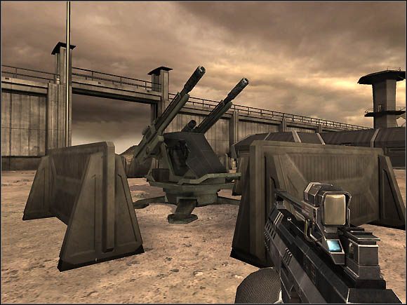 Rosch Kz-27 to stacjonarne dwulufowe działo przeciwlotnicze - Rosch Kz-27 | Broń stacjonarna | Battlefield 2142 - Battlefield 2142 - poradnik do gry