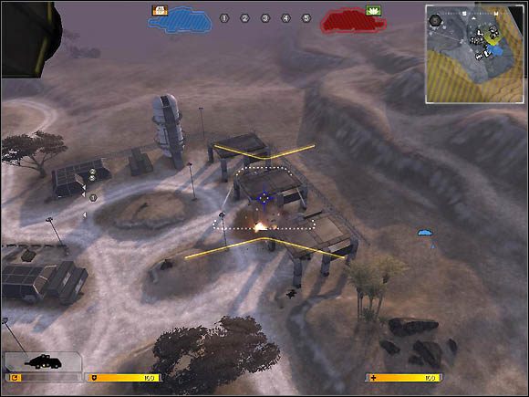 Drugi rodzaj uzbrojenia to dwa działka przeciwlotnicze - Uzbrojenie Titana | Tryb Titan i Conquest | Battlefield 2142 - Battlefield 2142 - poradnik do gry