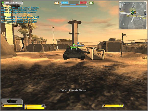 Zasada walki z wykorzystaniem kryjówek wygląda następująco: oddajemy strzał w kierunku przeciwnika po czym chowamy się i czekamy, aż broń (czyli, na przykład, armata czołgowa) zostanie przeładowana - Walka pancerna | Taktyka | Battlefield 2142 - Battlefield 2142 - poradnik do gry