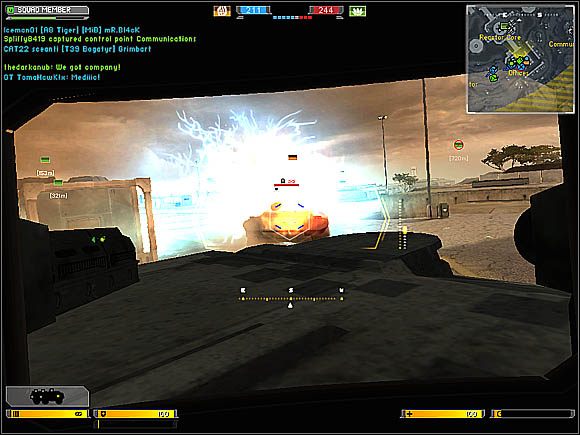 Wozy APC wyposażone są w kapsuły, dzięki którym można szybko i sprawnie przedostać się na pokład Titana - Jazda APC | Taktyka | Battlefield 2142 - Battlefield 2142 - poradnik do gry