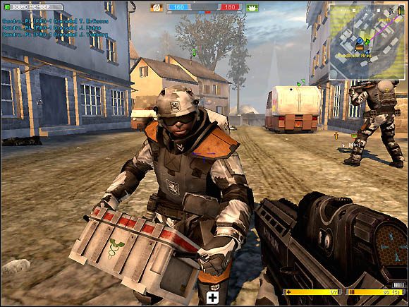 Tutaj sanitariusz nas leczy - Rola jednostek szturmowych i wsparcia | Taktyka | Battlefield 2142 - Battlefield 2142 - poradnik do gry