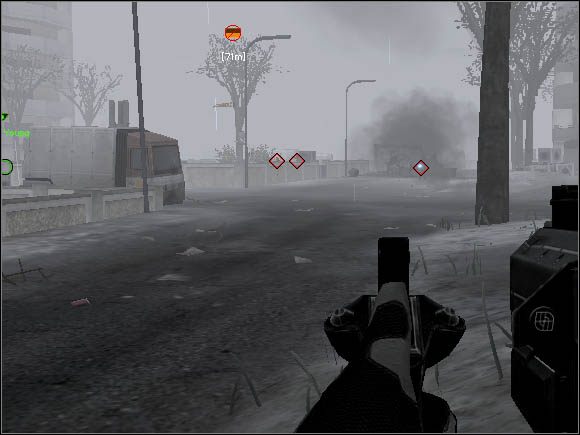 Systemu tego mogą używać pojedynczy żołnierze, lecz jego pełny potencjał można wykorzystać dopiero wtedy, gdy jest się w drużynie - Orientacja w terenie i komunikacja | Uwagi dodatkowe | Battlefield 2142 - Battlefield 2142 - poradnik do gry