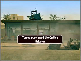 Pozostaje już tylko wrócić do właściciela i zakupić kino za 100 - Oakley Driver In | Little Havana | Scarface Człowiek z Blizną - Scarface: Człowiek z Blizną - poradnik do gry
