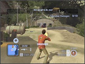 Po drodze wielu przeciwników będzie starało się nas zatrzymać, nie zwracamy na nich uwagi tylko prujemy na pełnej prędkości przed siebie - Tranquilandia | Wyspy Once Again | Scarface Człowiek z Blizną - Scarface: Człowiek z Blizną - poradnik do gry