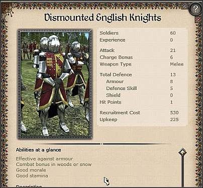 1 - Anglia - Zamek (1) | Nacje w Medieval II Total War - Medieval II: Total War - poradnik do gry