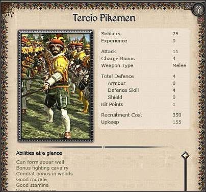 Gendarmes ( 33 ) - Jest to średniej klasy jednostka konna - Hiszpania - Miasto (1) | Nacje w Medieval II - Medieval II: Total War - poradnik do gry