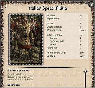 Pavise Crossbowmen Militia ( 20 ) - Jest to kolejna interesująca jednostka miejska - Wenecja - Miasto (1) | Nacje w Medieval II - Medieval II: Total War - poradnik do gry