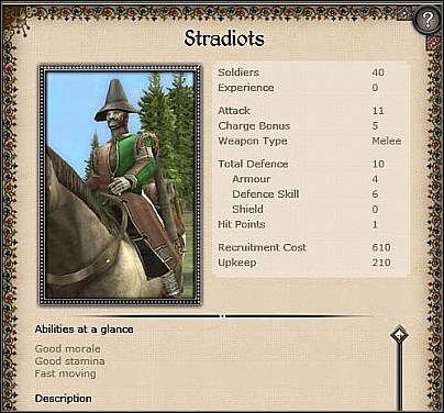 Peasant Archers ( 5,5 ) - Jest to podstawowa jednostka łucznicza - Wenecja - Zamek (2) | Nacje w Medieval II - Medieval II: Total War - poradnik do gry