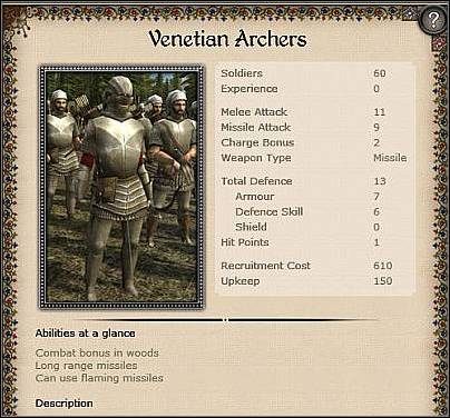 1 - Wenecja - Zamek (2) | Nacje w Medieval II - Medieval II: Total War - poradnik do gry
