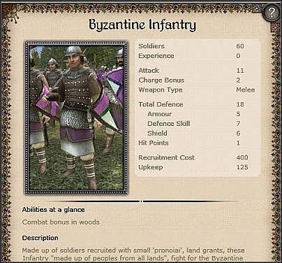 Varangian Guard ( 41 ) - Kolejna solidna jednostka piechoty - Bizancjum - Miasto (1) | Nacje w Medieval II Total War - Medieval II: Total War - poradnik do gry