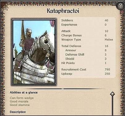 Vardariotai ( 30,5 ) - Jest to najsilniejsza z jednostek konnych Bizancjum - Bizancjum - Zamek (2) | Nacje w Medieval II Total War - Medieval II: Total War - poradnik do gry