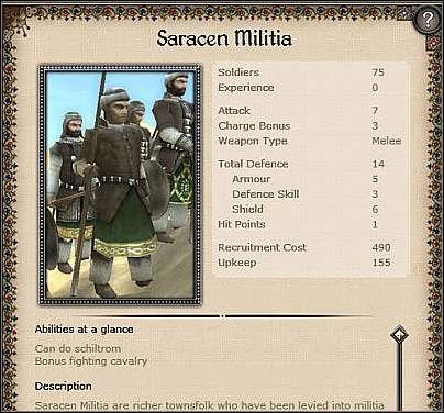 Halberd Militia ( 18 ) - Jest to dosyć silna jednostka miejska - Turcja - Miasto (1) | Nacje w Medieval II Total War - Medieval II: Total War - poradnik do gry