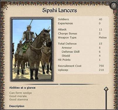 Qapukulu ( 37 ) - Ciężka jazda - Turcja - Zamek (2) | Nacje w Medieval II Total War - Medieval II: Total War - poradnik do gry