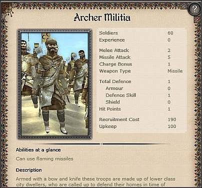 Spear Militia ( 14 ) - Żołnierze z tego oddziału dysponują włóczniami, premią przeciwko kawalerii i mogą formować schiltrom - Egipt - Miasto (1) | Nacje w Medieval II Total War - Medieval II: Total War - poradnik do gry