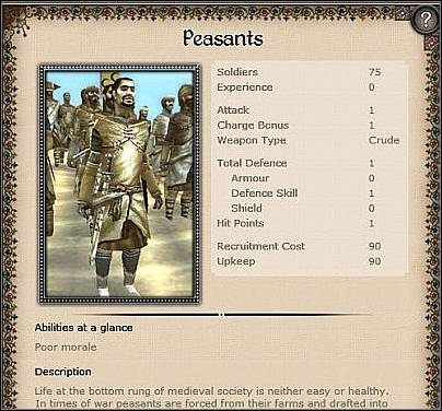 Kurdhish Javelinmen ( 29 ) - Jest to lekka piechota, silniesza bardziej w zwarciu (10) niż na dystans (6) - Egipt - Zamek (1) | Nacje w Medieval II Total War - Medieval II: Total War - poradnik do gry