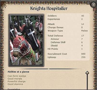 Catapult ( 50,5 ) - Jest to podstawowa jednostka oblężnicza - Dania - Miasto (2) | Nacje w Medieval II Total War - Medieval II: Total War - poradnik do gry