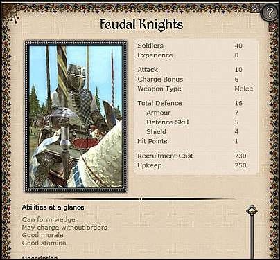Portuguese Knights ( 34 ) - Kolejna niezbyt udana jednostka konna - Portugalia - Zamek (2) | Nacje w Medieval II Total War - Medieval II: Total War - poradnik do gry
