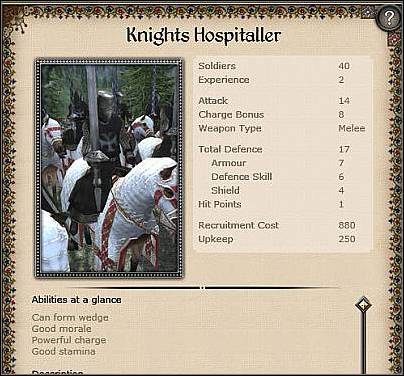 Catapult ( 50,5 ) - Jest to podstawowa jednostka oblężnicza - Polska - Miasto (2) | Nacje w Medieval II Total War - Medieval II: Total War - poradnik do gry