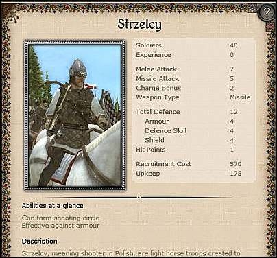 Polish Retainers ( 32 ) - Średnia jednostka jazdy - Polska - Zamek (2) | Nacje w Medieval II Total War - Medieval II: Total War - poradnik do gry