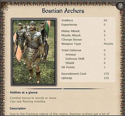 Crossbowmen ( 16,5 ) - Jednostkę tę tworzą zawodowi łucznicy - Węgry - Zamek (3) | Nacje w Medieval II Total War - Medieval II: Total War - poradnik do gry