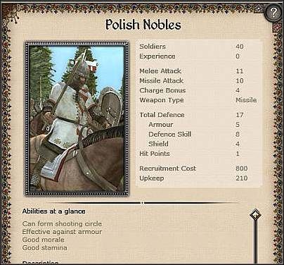 1 - Polska - Zamek (1) | Nacje w Medieval II Total War - Medieval II: Total War - poradnik do gry