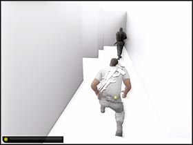 Znajdujesz się w niezbyt rozbudowanym labiryncie - Etapy treningowe - Test Course A i B | Etapy treningowe - Tom Clancys Splinter Cell: Double Agent - poradnik do gry