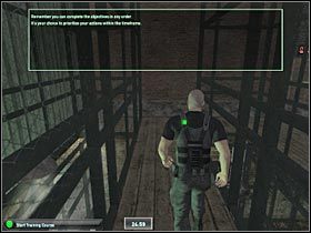 W pierwszej kolejności będziesz musiał ominąć dwie pułapki laserowe - NYC - JBA HQ - Part 1 (1) | Misja 3 w Splinter Cell Double Agent - Tom Clancys Splinter Cell: Double Agent - poradnik do gry