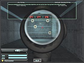 Musisz oczywiście udać się do niewielkiego pomieszczenia, w którym przystąpiłeś do testu sprawnościowego (#1) - NYC - JBA HQ - Part 1 (4) | Misja 3 w Splinter Cell Double Agent - Tom Clancys Splinter Cell: Double Agent - poradnik do gry